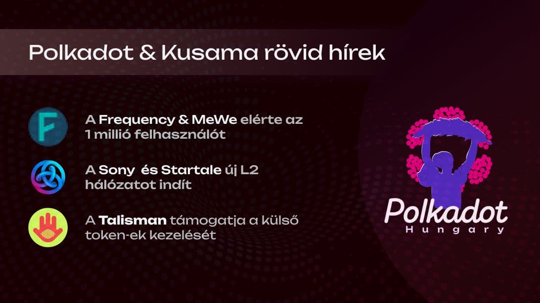 A Sony és Startale új L2 hálózatot indít - Polkadot hírek