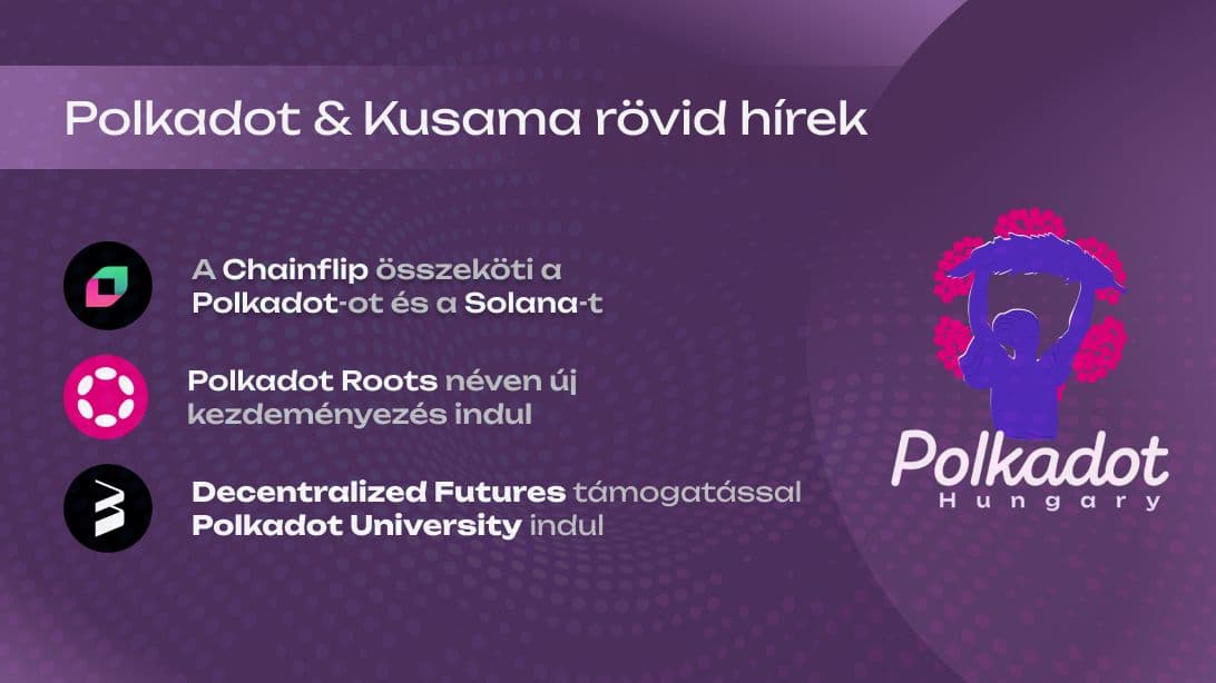 Polkadots Roots kezdeményezés indul - Polkadot hírek