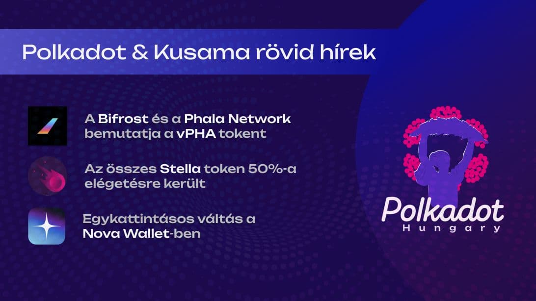 Az összes STELLA token 50%-a elégetésre került  - heti hírek