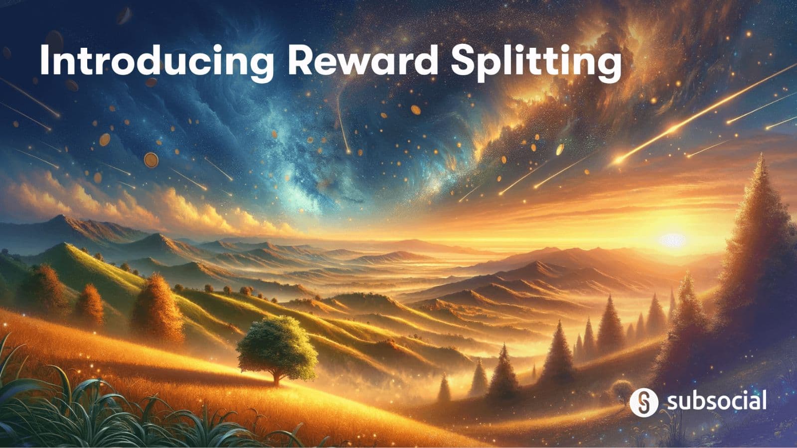 Initiating A Flywheel Of Network Effects With Reward Splitting